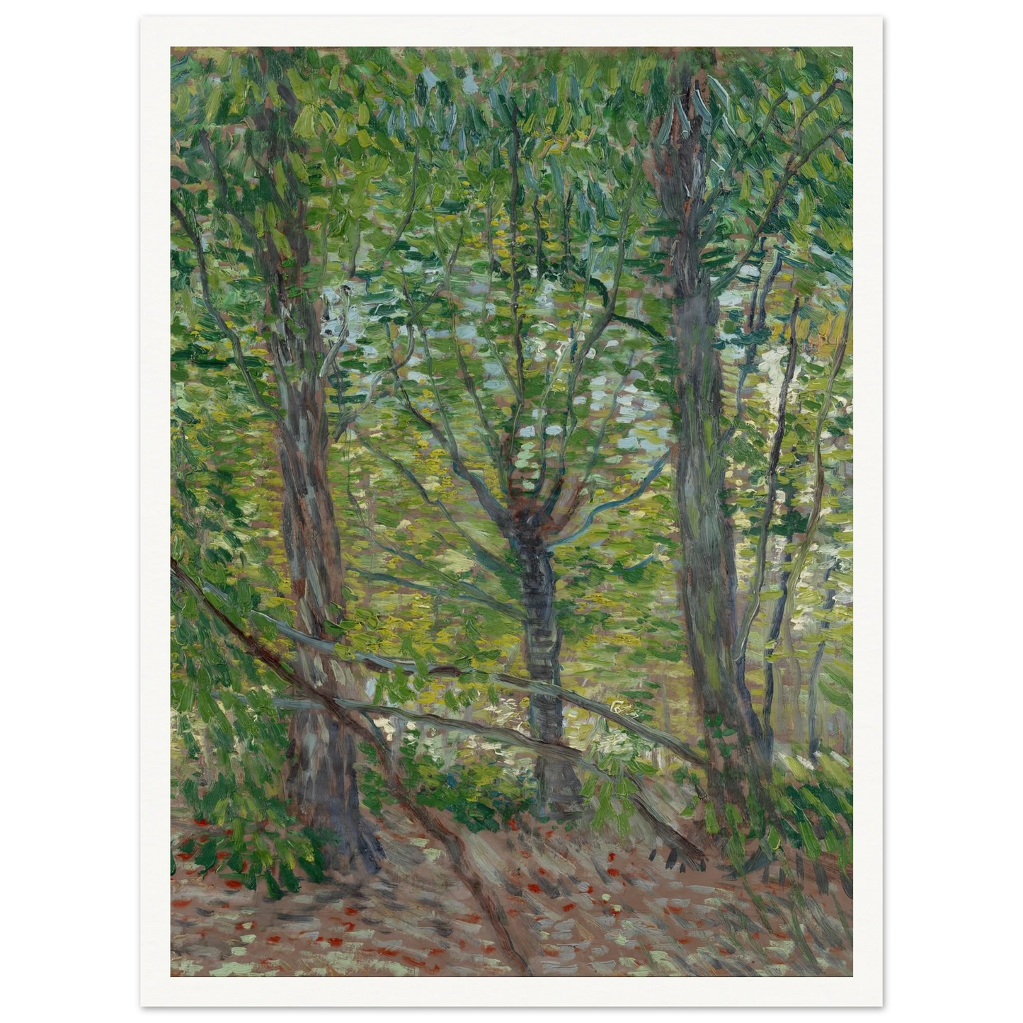 Trees Art Print | Vincent van Gogh-Quipham Collections
