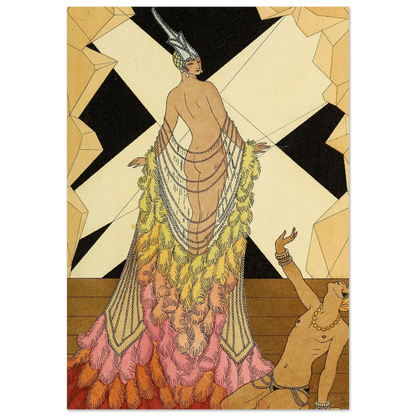 Falbalas et fanfreluches, L’ Orgueil (1925) Art Print | George Barbier-Quipham Collections