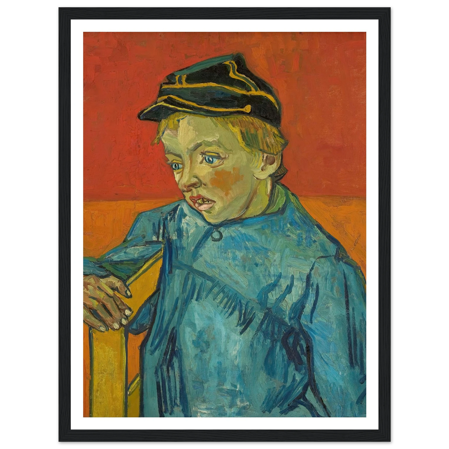 The Schoolboy (Camille Roulin) (1888) Art Print | Vincent van Gogh-Quipham Collections