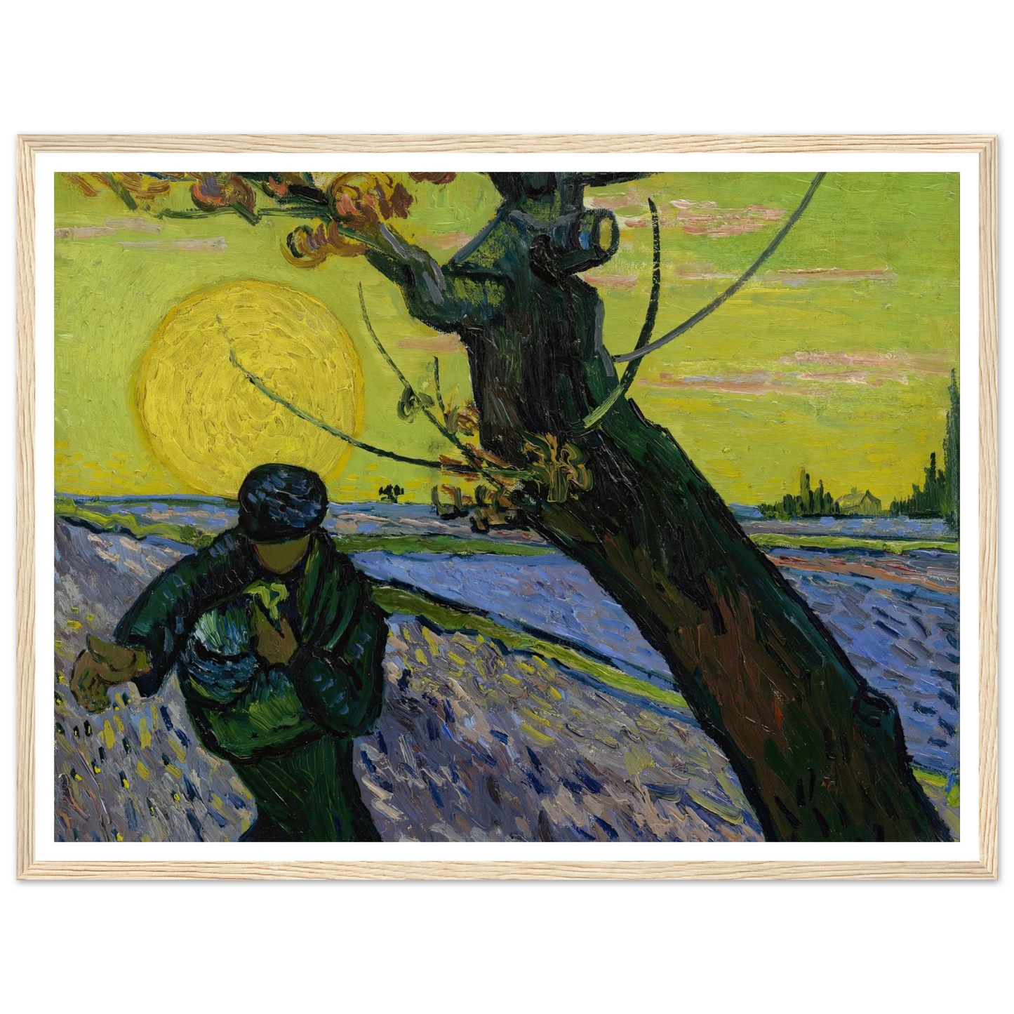 The Sower (1888) Art Print | Vincent van Gogh-Quipham Collections