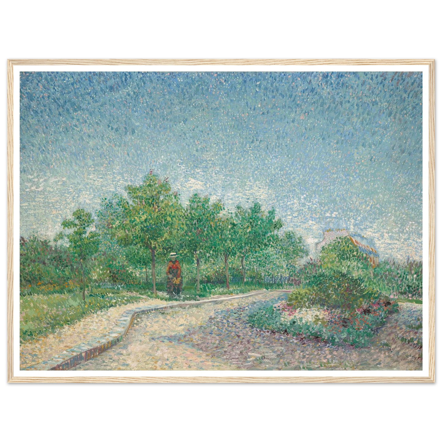 Square Saint-Pierre, Paris (1887) Art Print | Vincent van Gogh-Quipham Collections