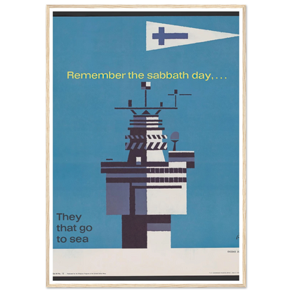 Remember the sabbath day (1963) Art Print | Joseph Binder-Quipham Collections