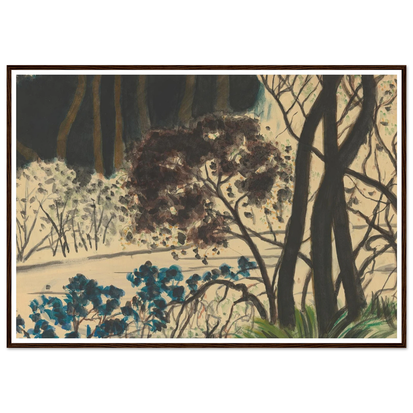 Bosgezicht Art Print | Leon Spilliaert-Quipham Collections