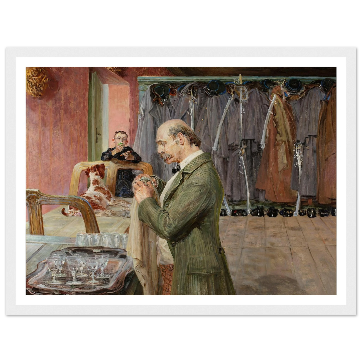 My life – central section of the triptych (1911-1912) Art Print | Jacek Malczewski-Quipham Collections