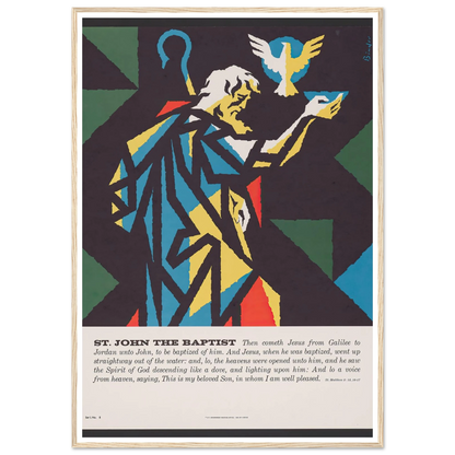 St. John The Baptist (1962) Art Print | Joseph Binder-Quipham Collections