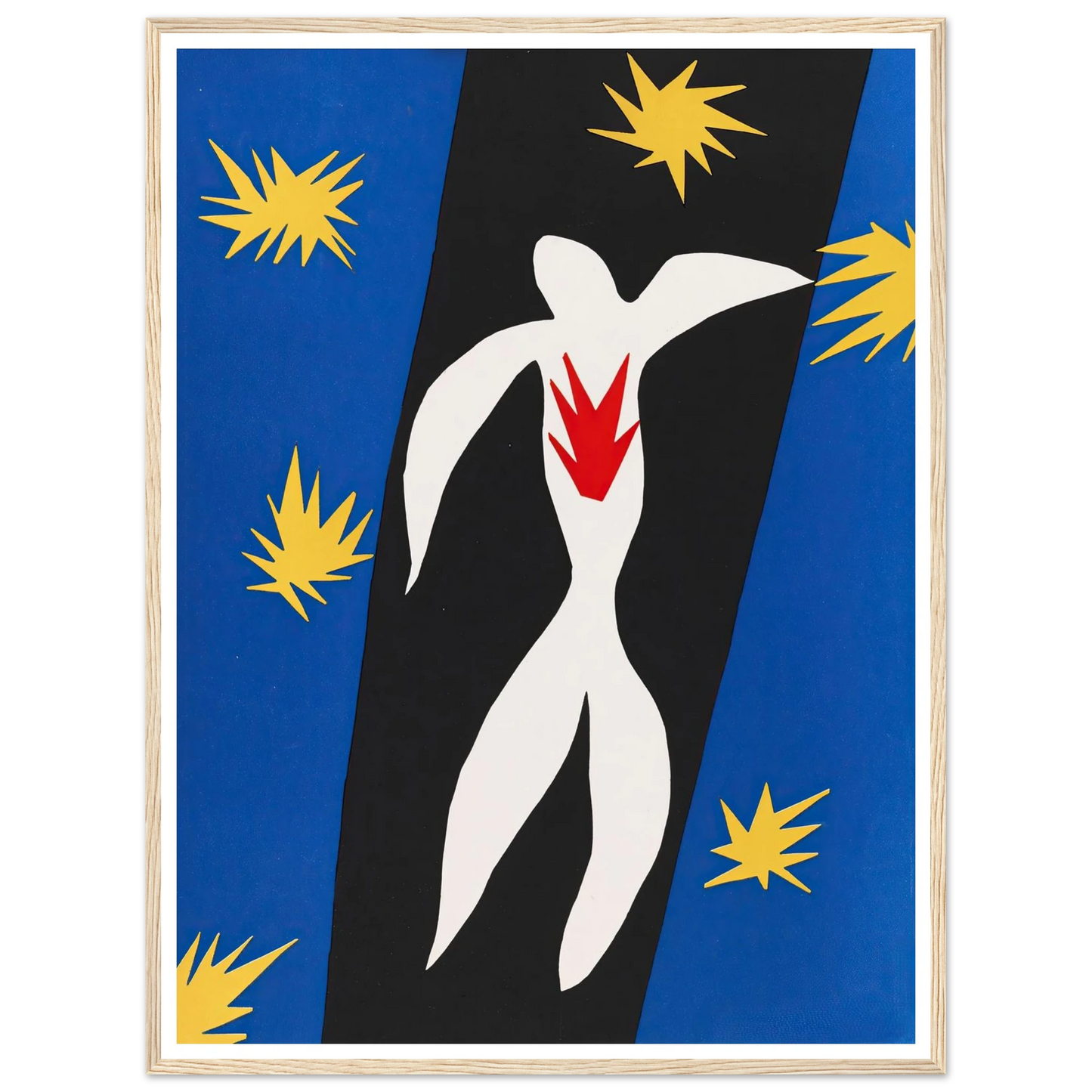 La Chute d´Icare (1943) Art Print | Henri Matisse-Quipham Collections