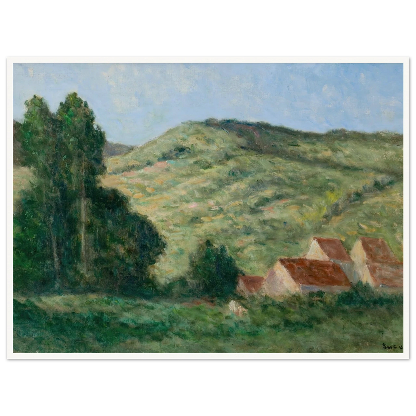 Le Riviere Art Print | Maximilien Luce-Quipham Collections