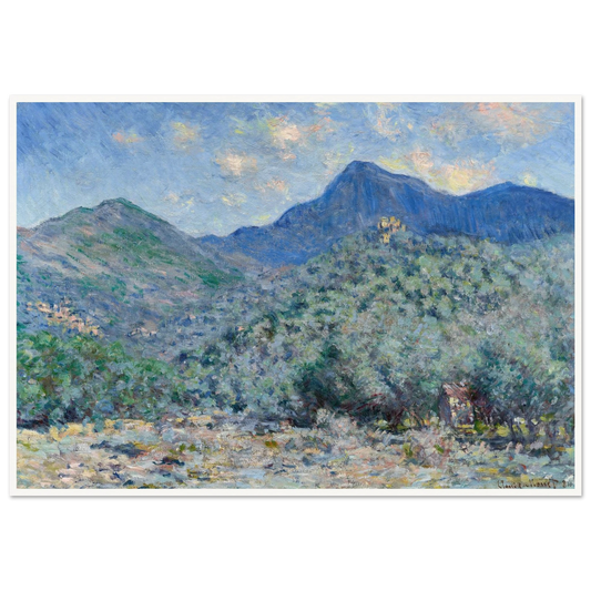 Valle Buona, Near Bordighera (1884) Art Print | Claude Monet-Quipham Collections