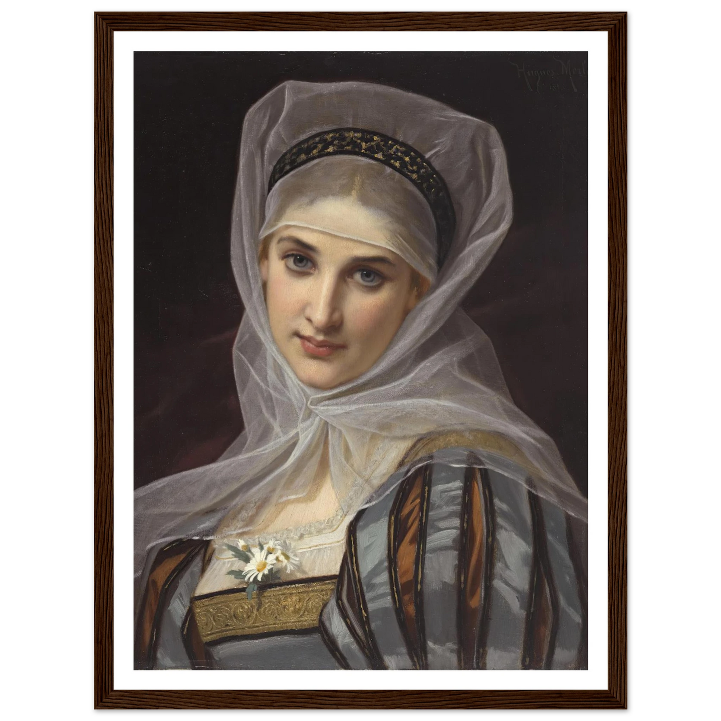 Marguerite (1878) Art Print | Hugues Merle-Quipham Collections