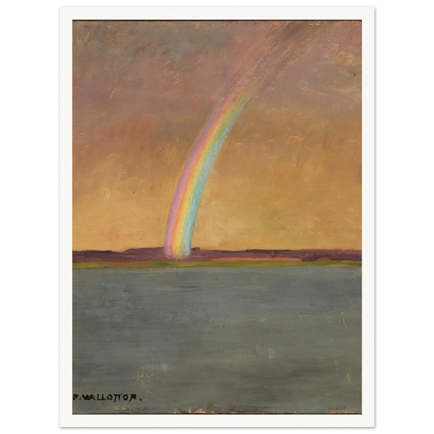L’Arc-en-ciel (1909) Art Print | Felix Vallotton-Quipham Collections
