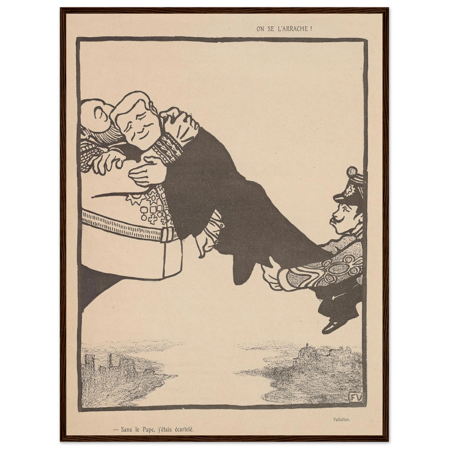 25 juillet 1903. Art Print | Felix Vallotton-Quipham Collections