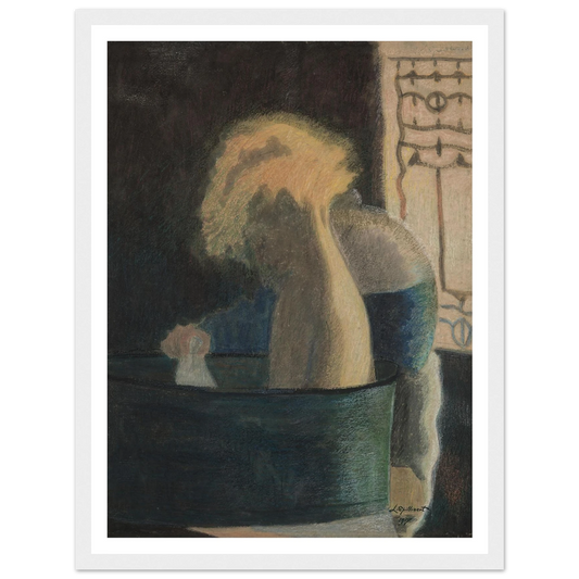 Het bad (1917) Art Print | Leon Spilliaert-Quipham Collections