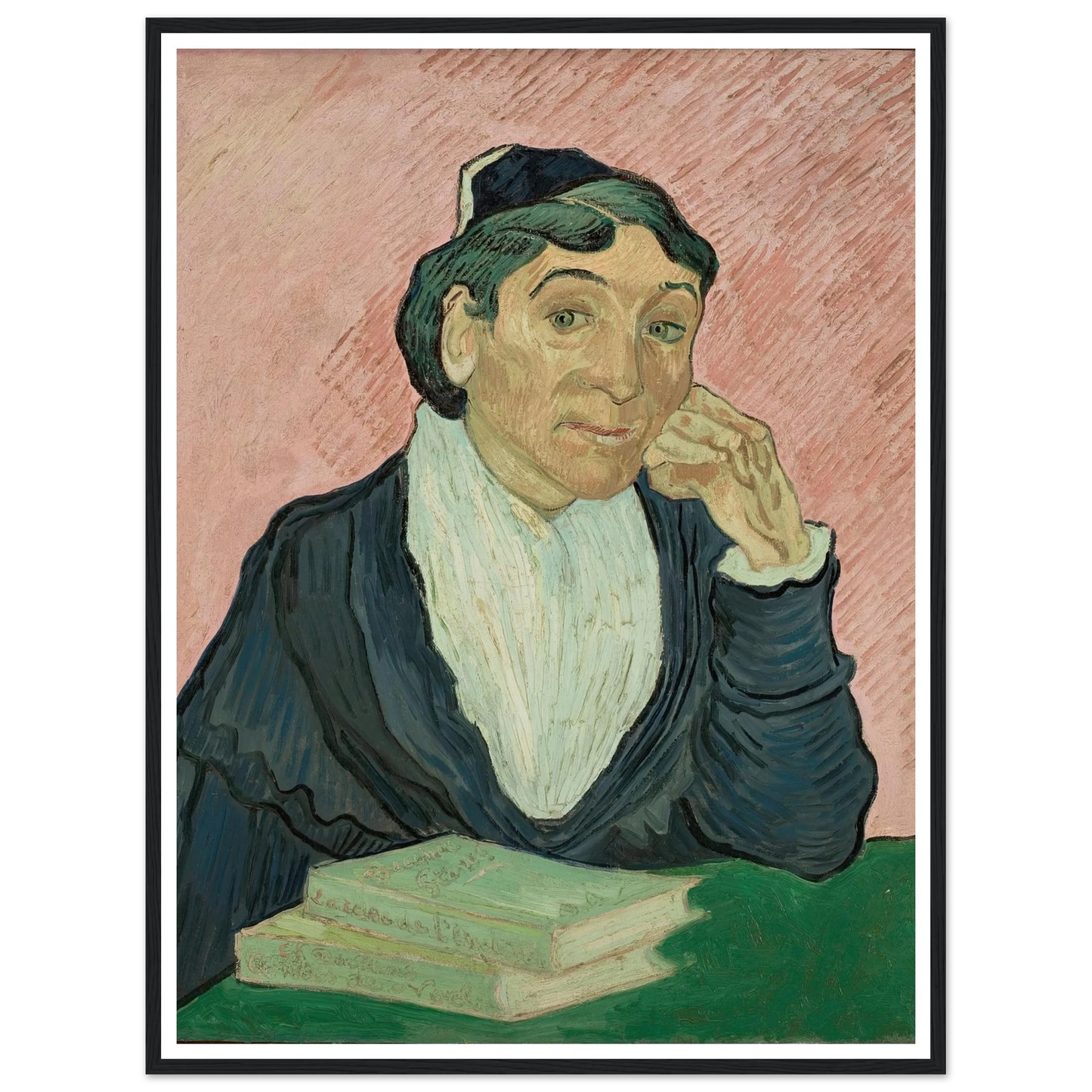 The Woman from Arles (1890) Art Print | Vincent van Gogh-Quipham Collections