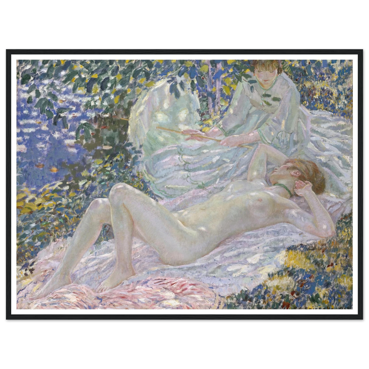 Summer (1914) Art Print | Frederick Carl Frieseke-Quipham Collections
