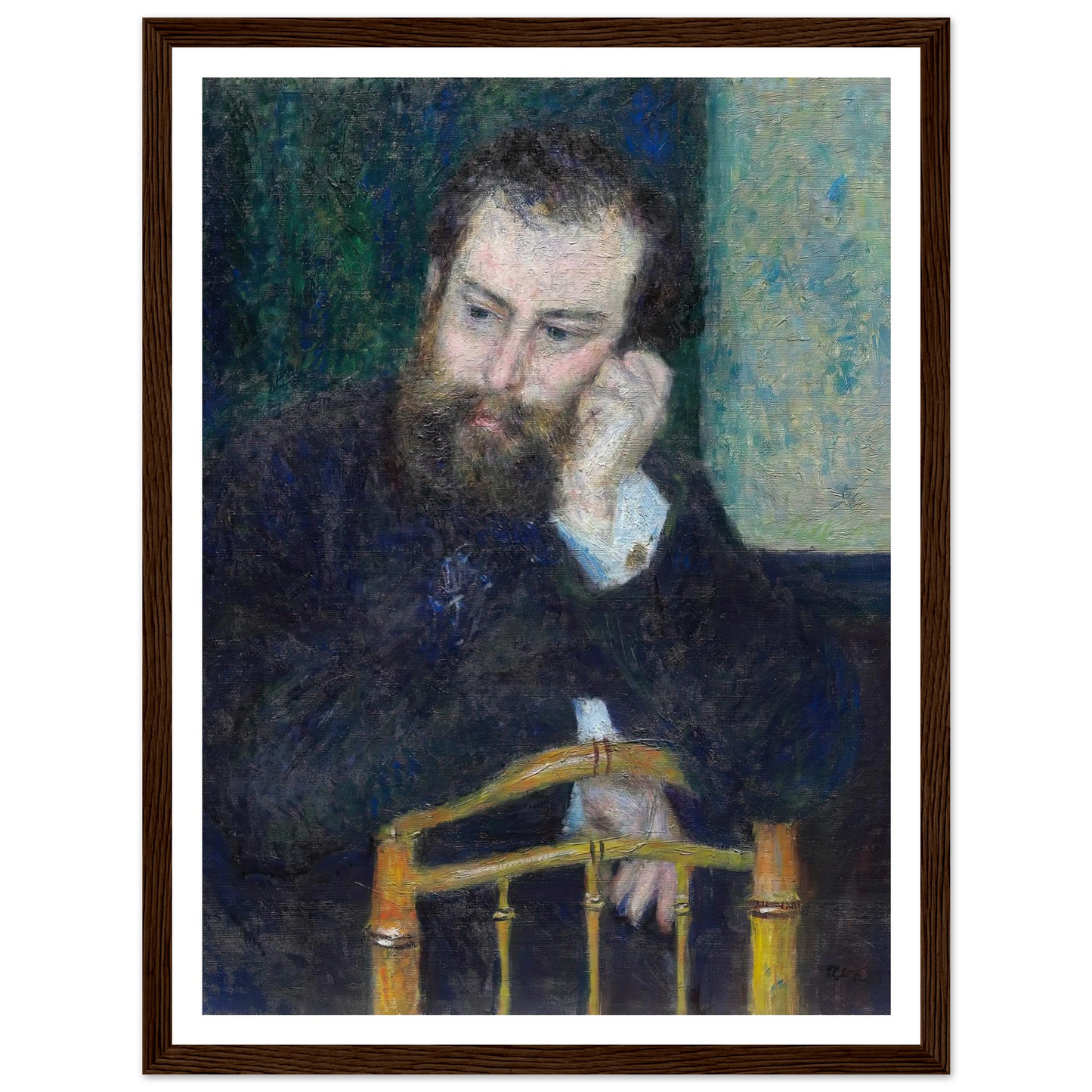 Alfred Sisley (1876) Art Print | Pierre Auguste Renoir-Quipham Collections