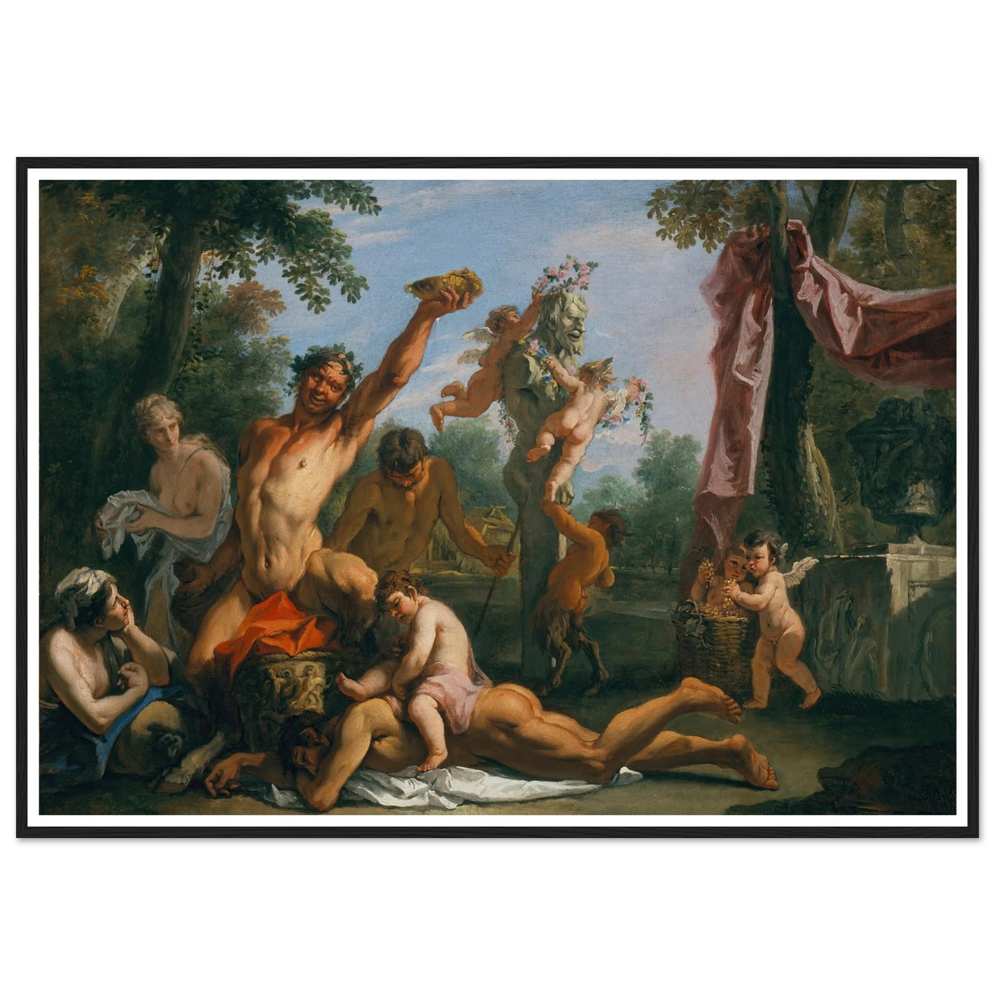 A Bacchanal Art Print | Sebastiano Ricci-Quipham Collections