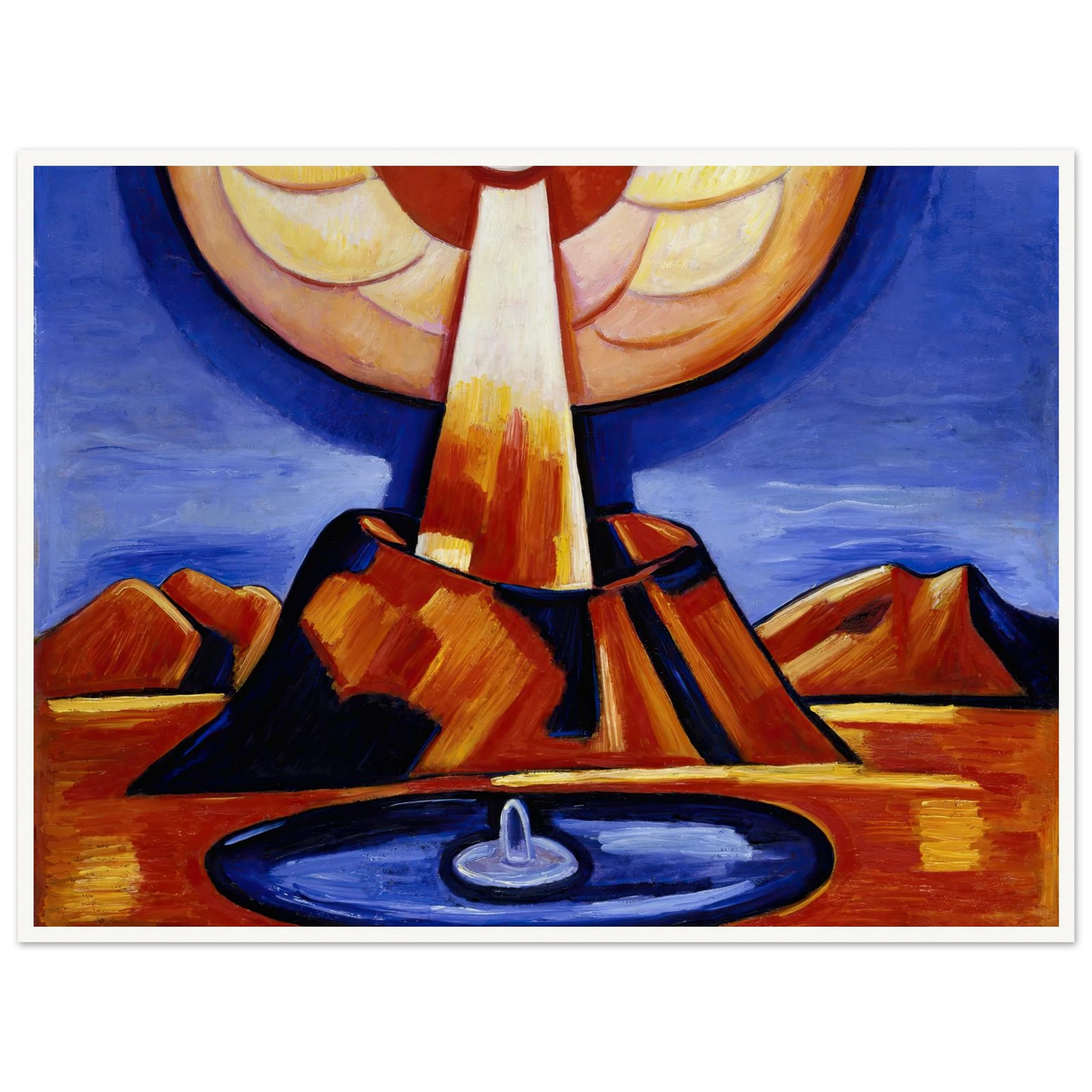 Yliaster (Paracelsus) (1932) Art Print | Marsden Hartley-Quipham Collections