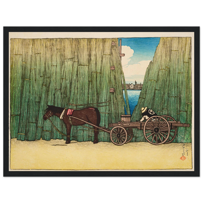 Komagata kashi (River bank, Komagata) (1919) Art Print | Kawase Hasui-Quipham Collections
