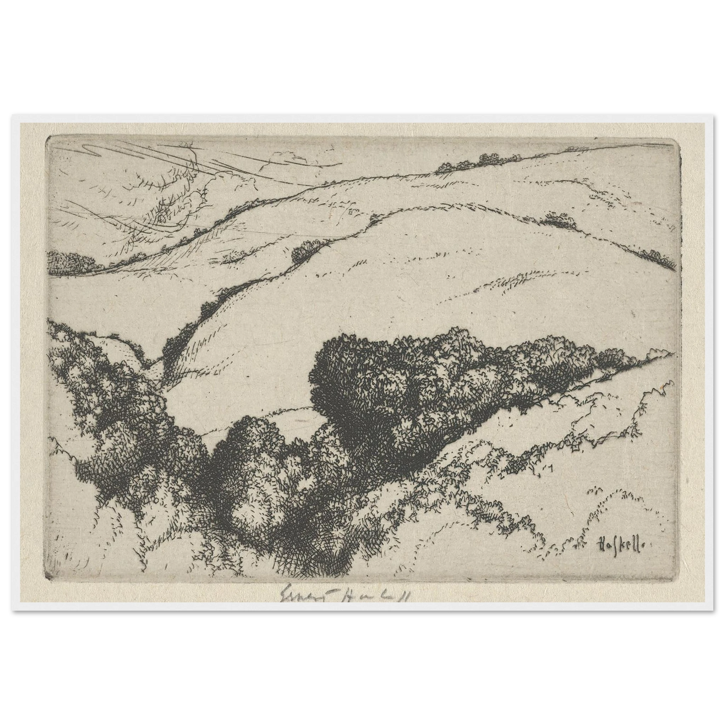 Little Arroyo (1920) Art Print | Ernest Haskell-Quipham Collections