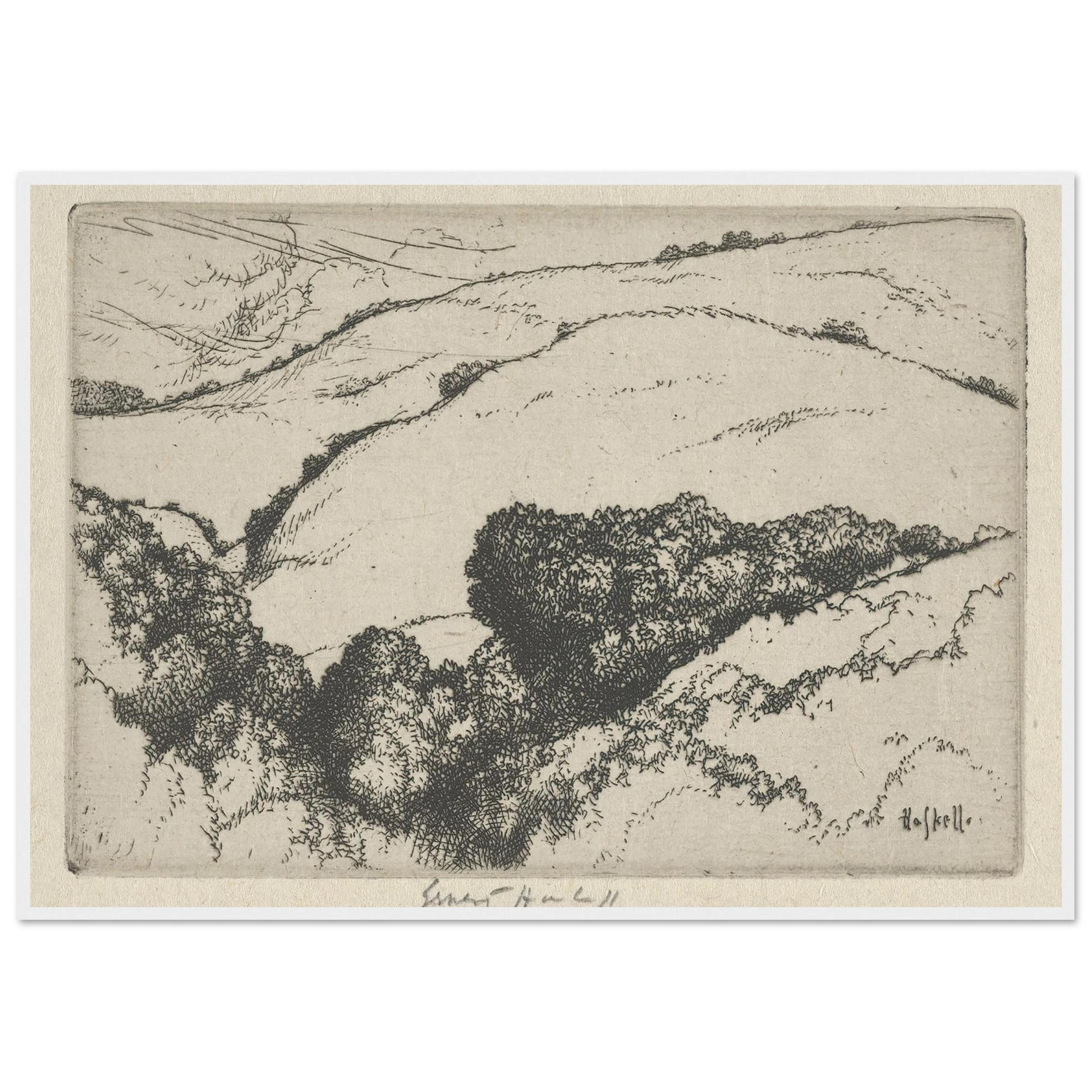 Little Arroyo (1920) Art Print | Ernest Haskell-Quipham Collections