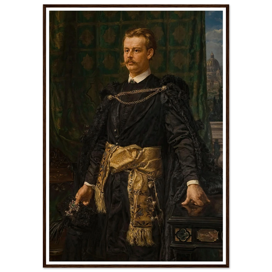 Portrait of Artur Potocki (1890) Art Print | Jan Matejko-Quipham Collections
