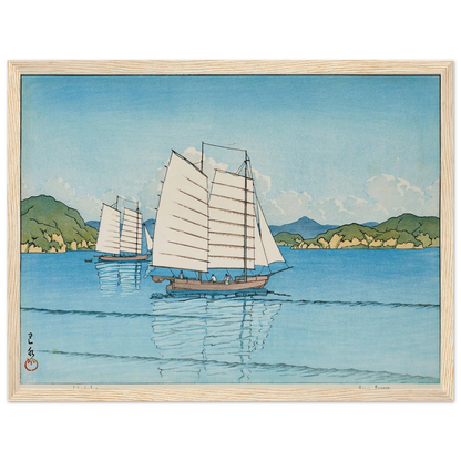 Inland Sea (1952) Art Print | Kawase Hasui-Quipham Collections