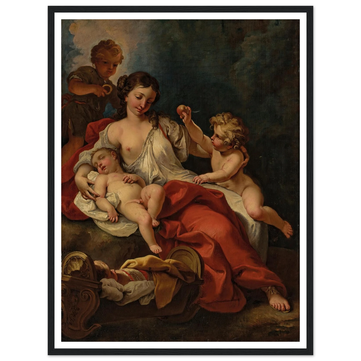 Allegory of Charity Art Print | Sebastiano Ricci-Quipham Collections