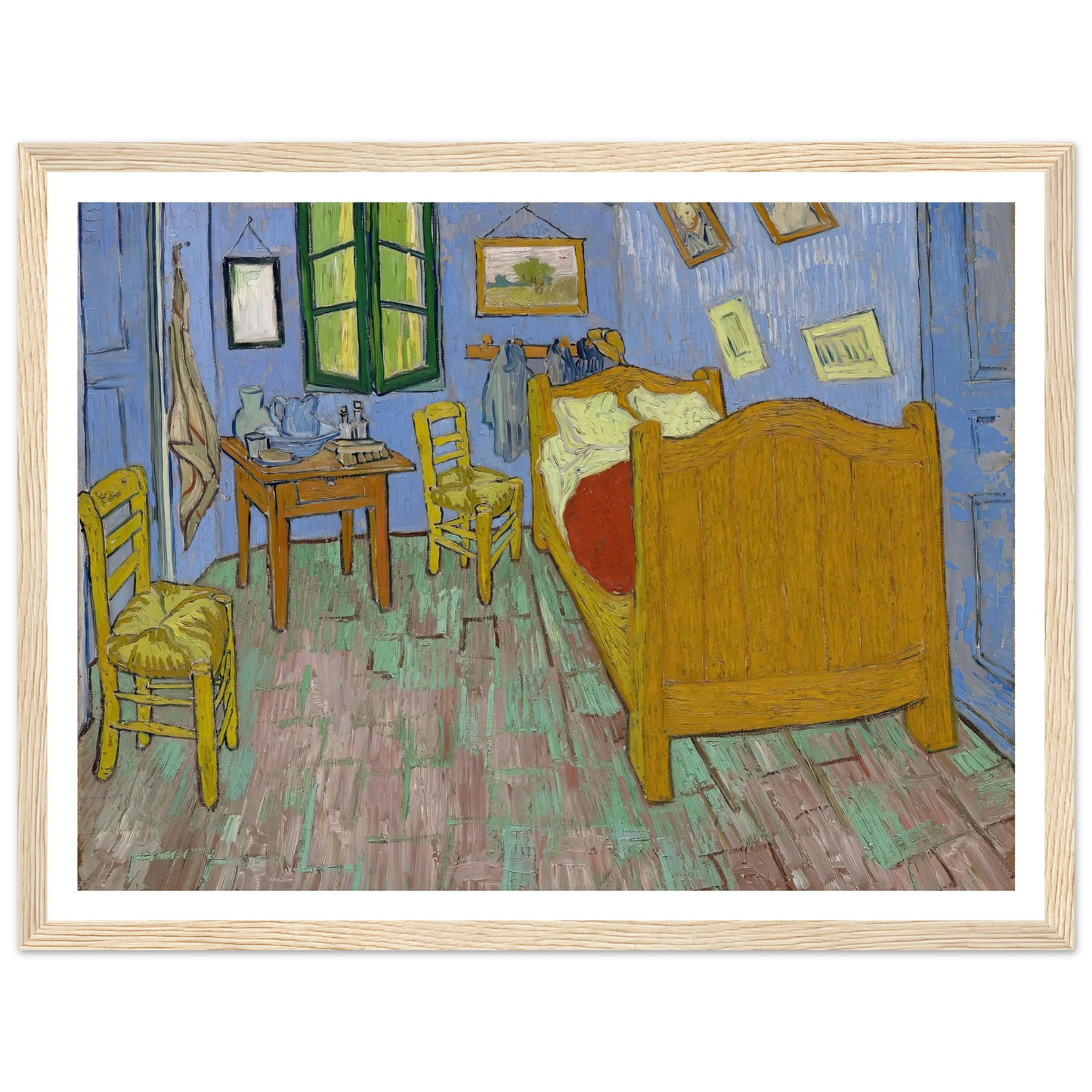 The Bedroom (1889) Art Print | Vincent van Gogh-Quipham Collections