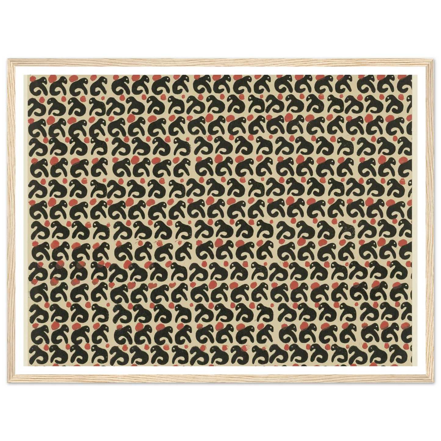 Buntpapier (Lurche) (1902 - 1906) Art Print | Maria von Uchatius-Quipham Collections