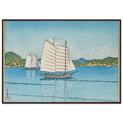 Inland Sea (1952) Art Print | Kawase Hasui-Quipham Collections