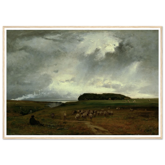 The Storm (1876) Art Print | George Inness-Quipham Collections