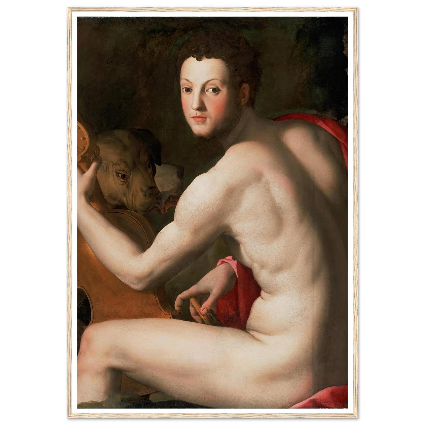 Portrait of Cosimo I de’ Medici as Orpheus Art Print | Agnolo Bronzino-Quipham Collections