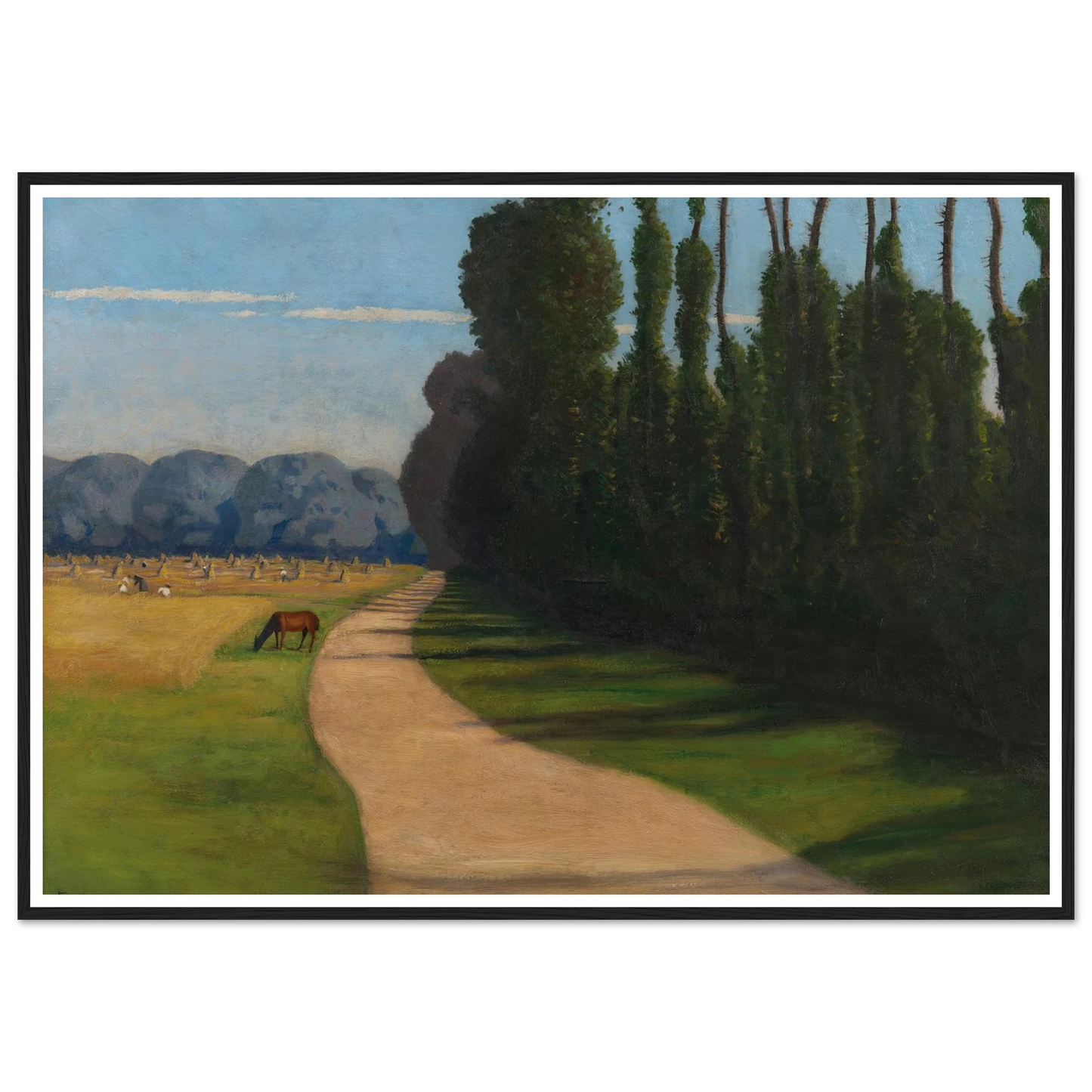 Chemin de la Croix-Rouge (1918) Art Print | Felix Vallotton-Quipham Collections