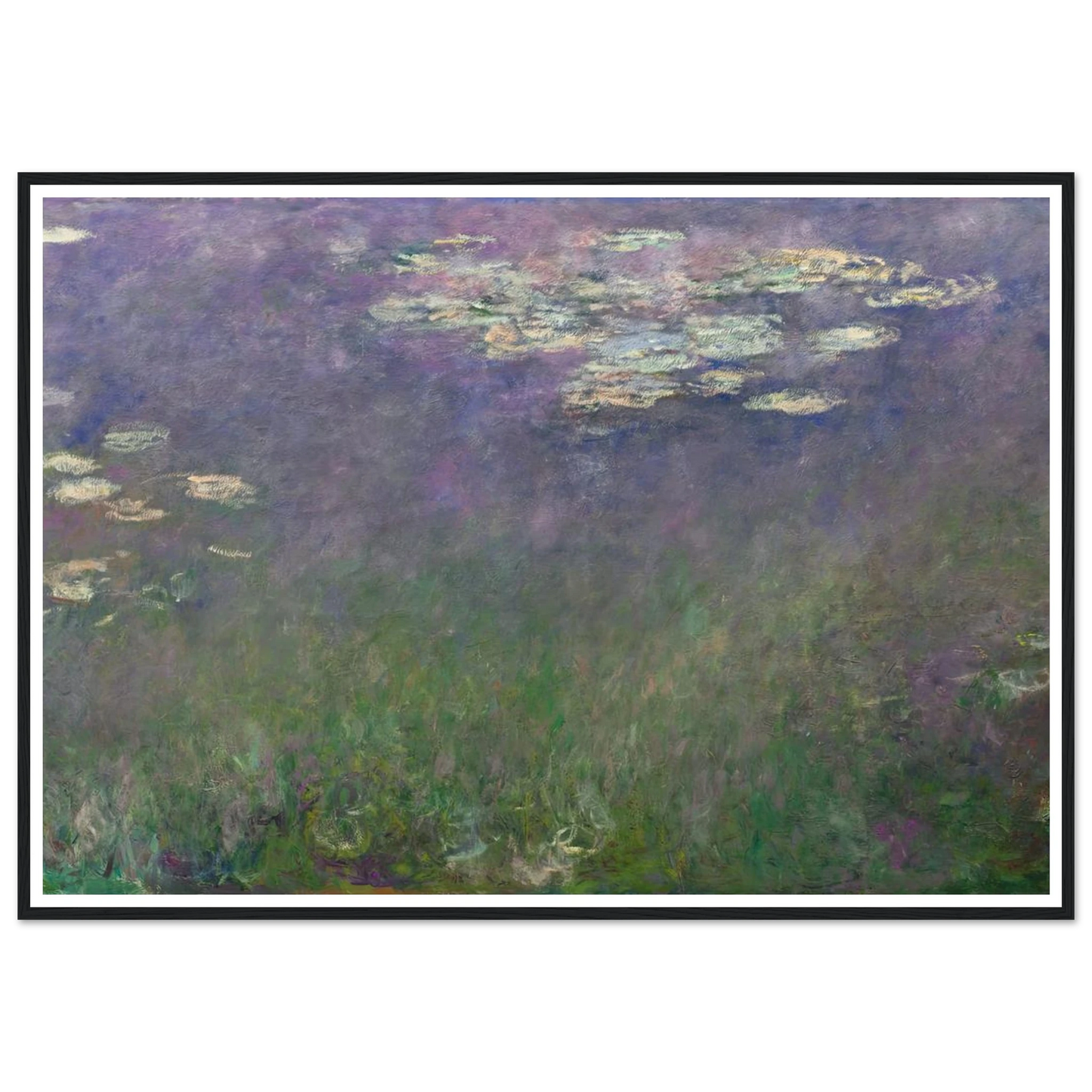 Water Lilies (Agapanthus) (c. 1915–26) Art Print | Claude Monet-Quipham Collections