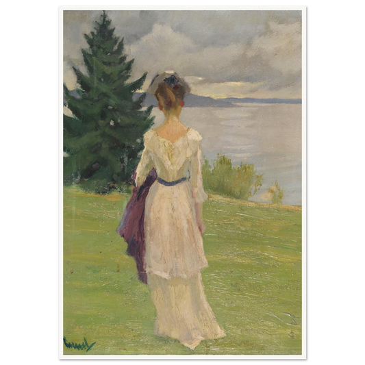 After the rain, early (1910) Art Print | Edward Cucue-Quipham Collections