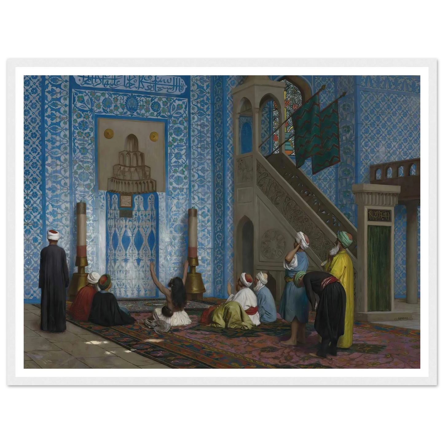 Rüstem Pasha Mosque, Istanbul Art Print | Jean Leon Gerome-Quipham Collections