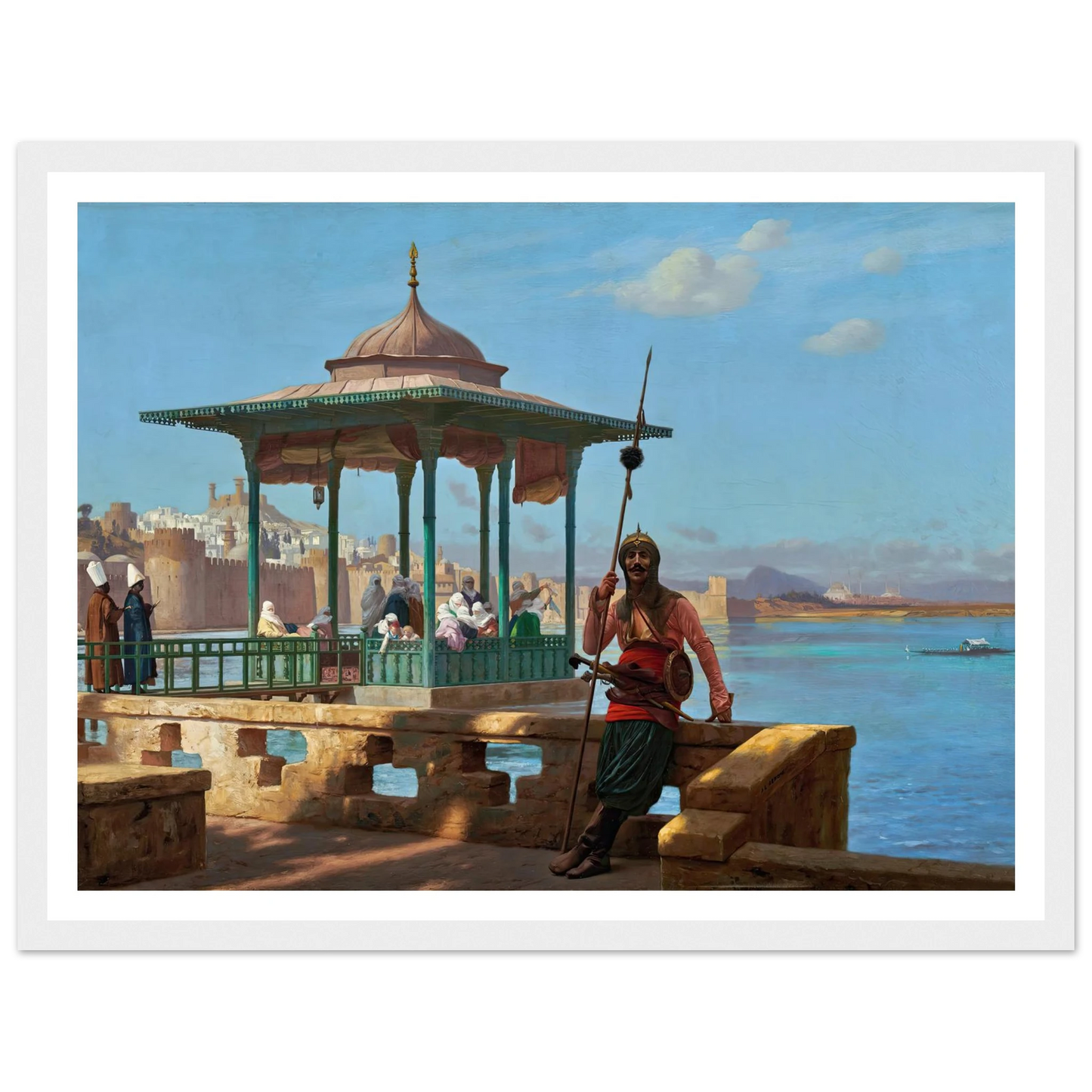 The Harem In The Kiosk Art Print | Jean Leon Gerome-Quipham Collections