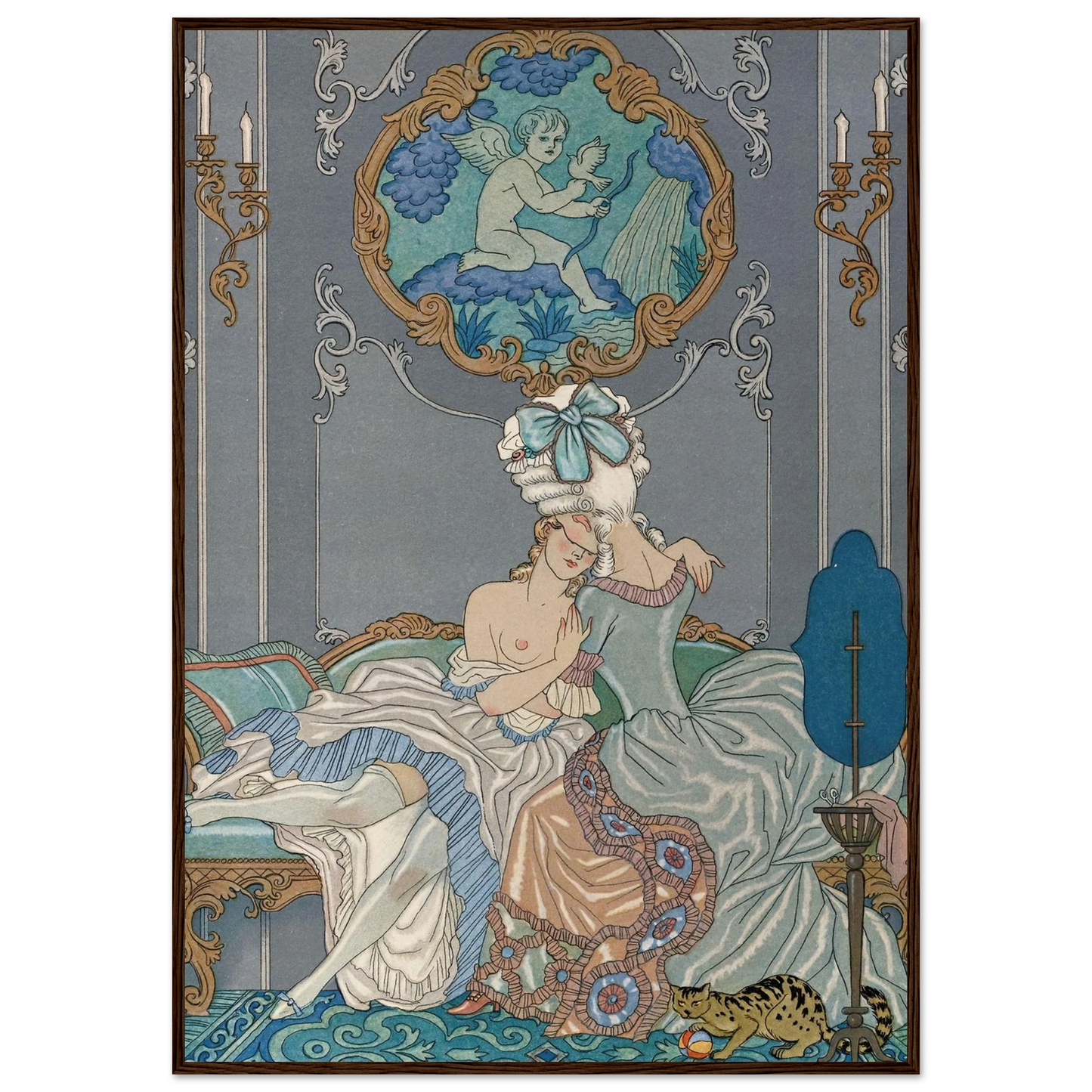 Liaisons dangereuses (1934) Art Print | George Barbier-Quipham Collections