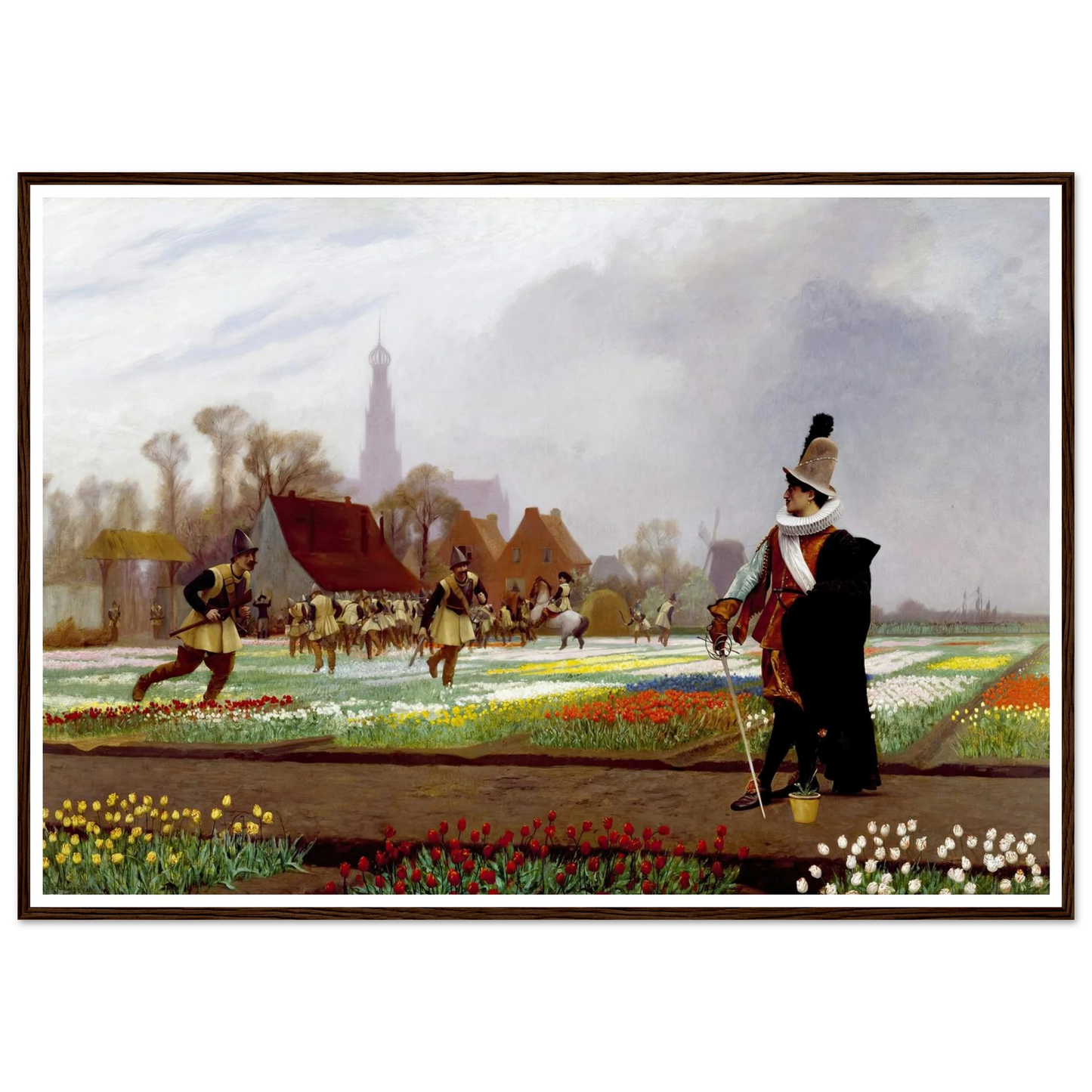 Tulip Folly (1882) Art Print | Jean Leon Gerome-Quipham Collections