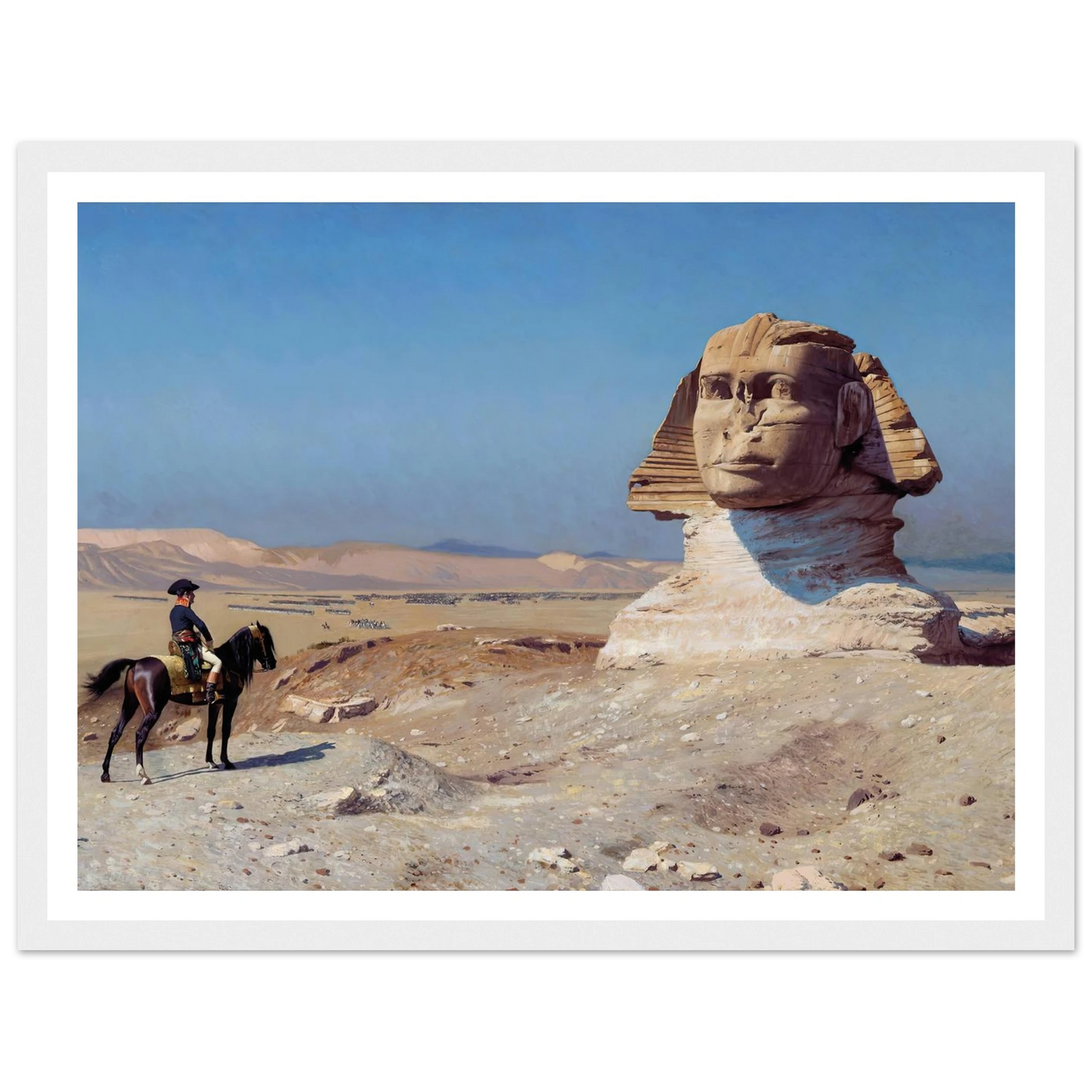 Bonaparte Before the Sphinx (1886) Art Print | Jean Leon Gerome-Quipham Collections