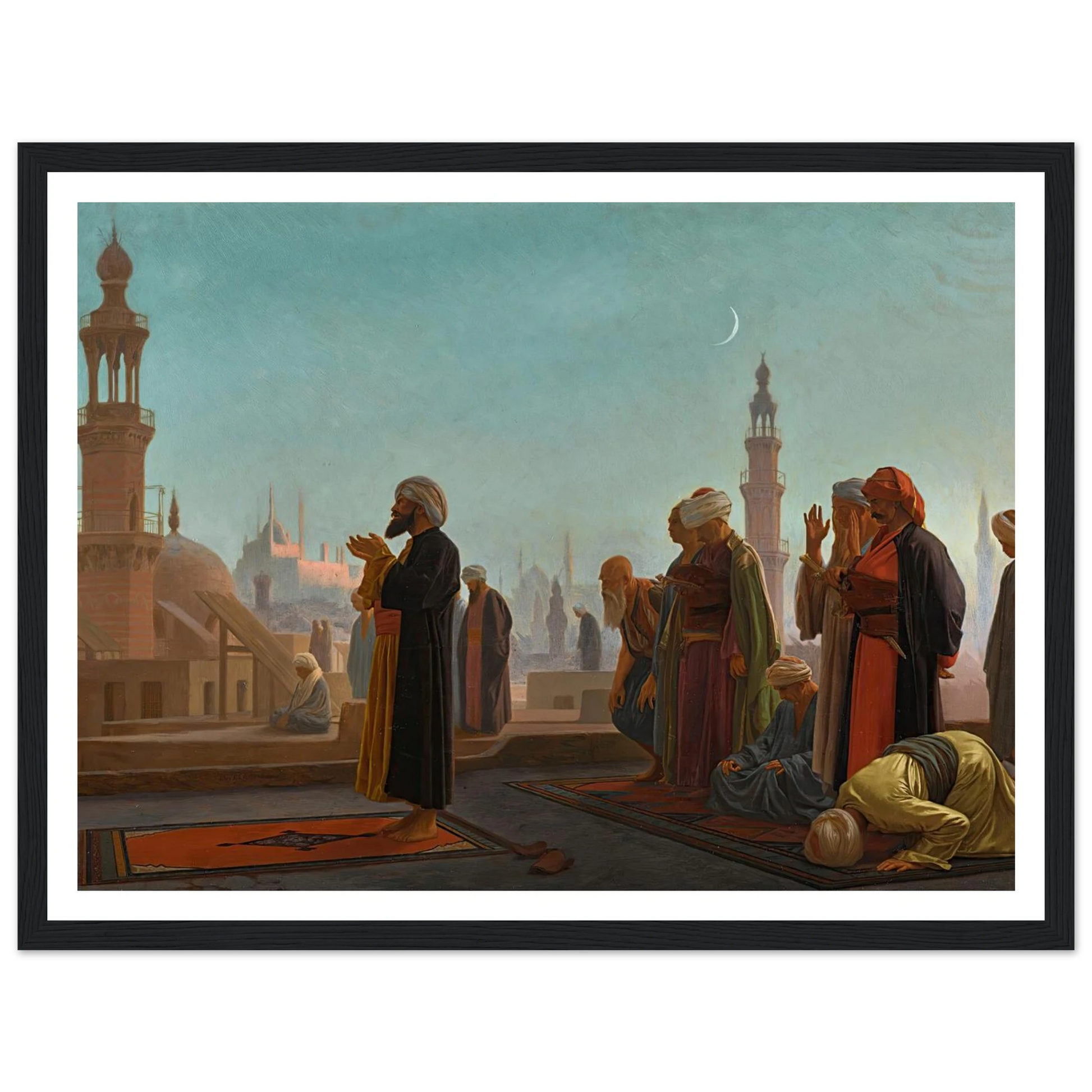 Evening Prayer, Cairo Art Print | Jean Leon Gerome-Quipham Collections