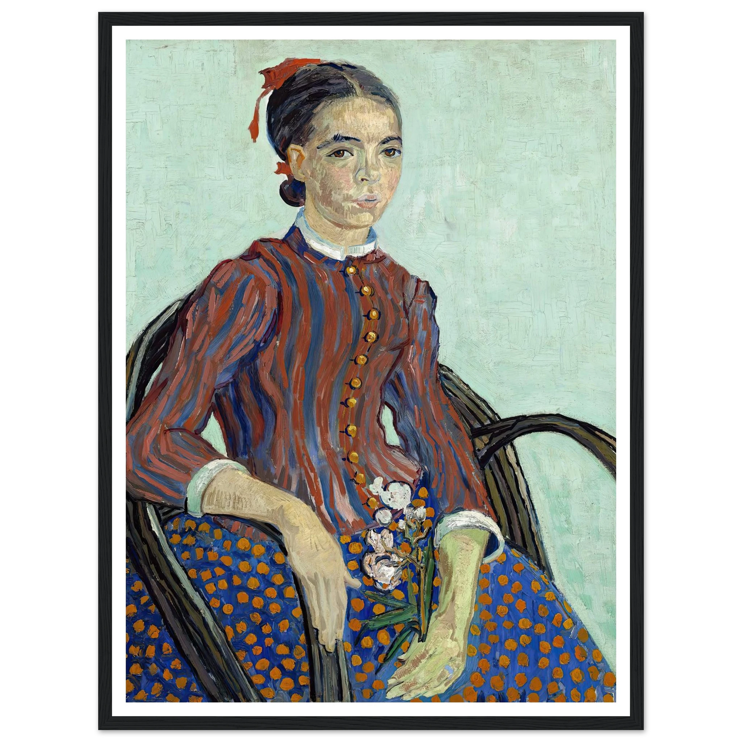 La Mousmé (1888) Art Print | Vincent van Gogh-Quipham Collections
