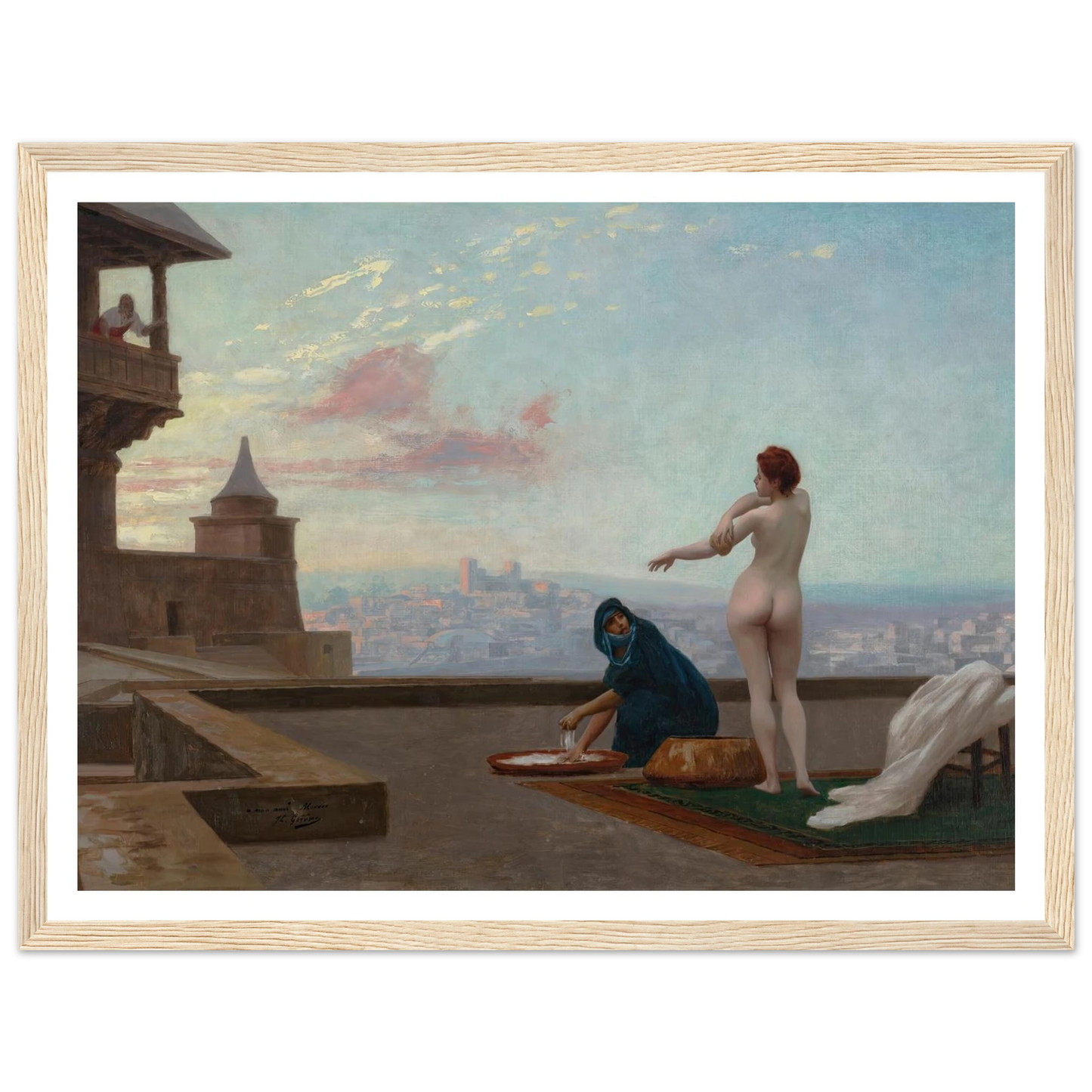 Bethsabée (Bathsheba) (circa 1889) Art Print | Jean Leon Gerome-Quipham Collections