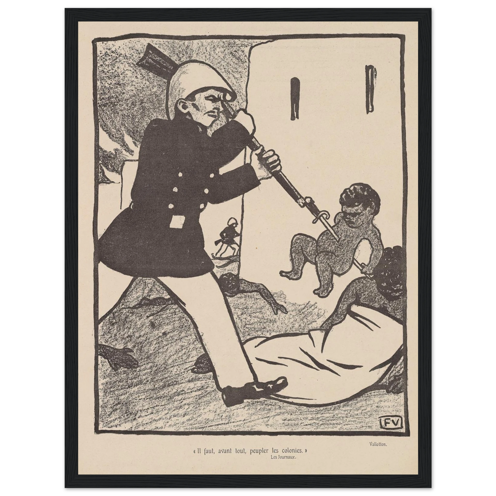 11 juillet 1903 Art Print | Felix Vallotton-Quipham Collections
