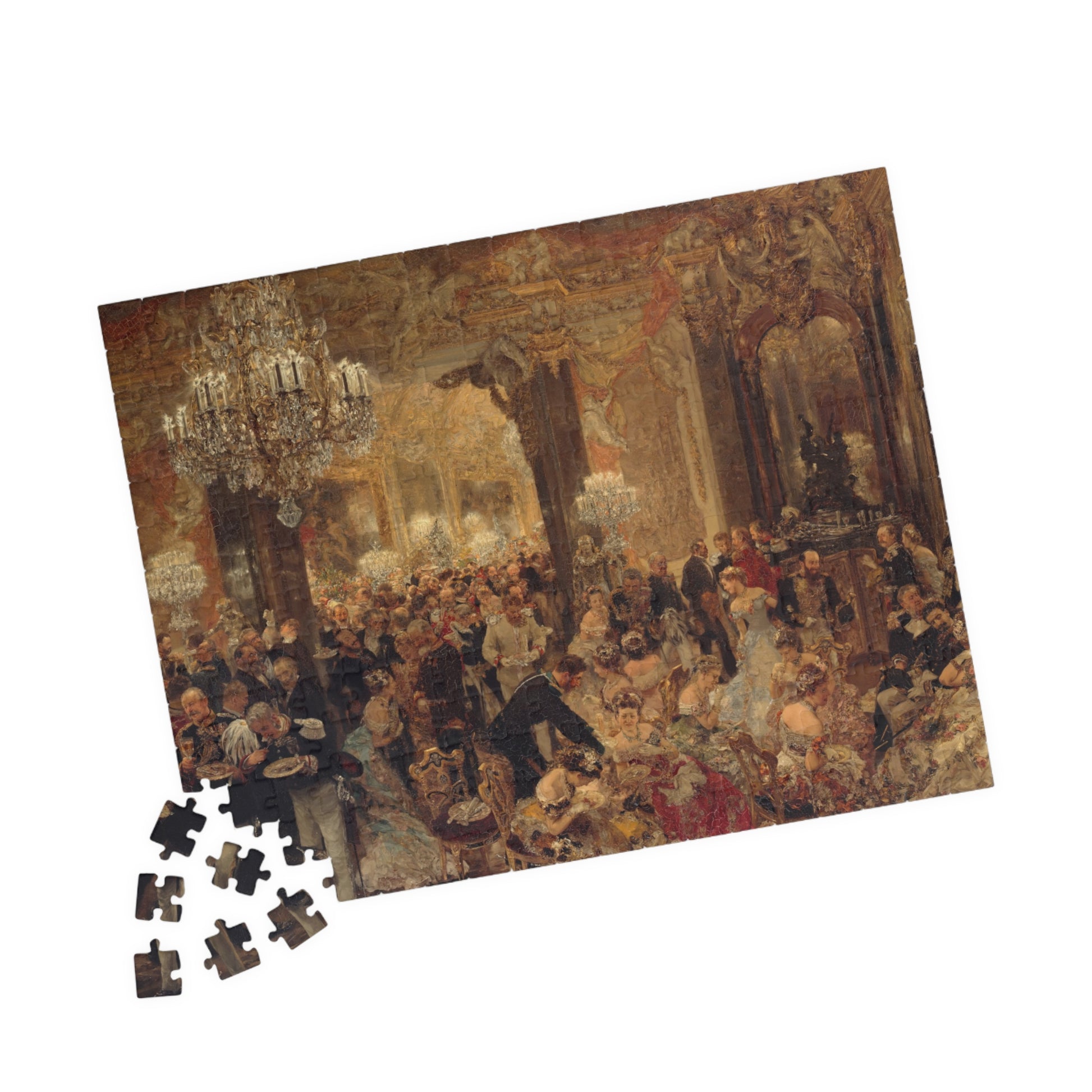 Das Ballsouper Puzzle | Adolph Menzel - - 252 pcs (Horizontal) - 