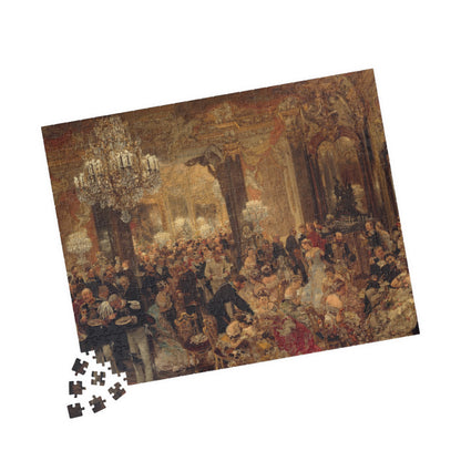 Das Ballsouper Puzzle | Adolph Menzel - - 252 pcs (Horizontal) - 