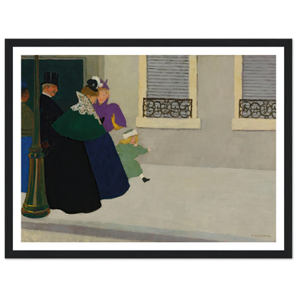 En promenade (circa 1895) Art Print | Felix Vallotton-Quipham Collections