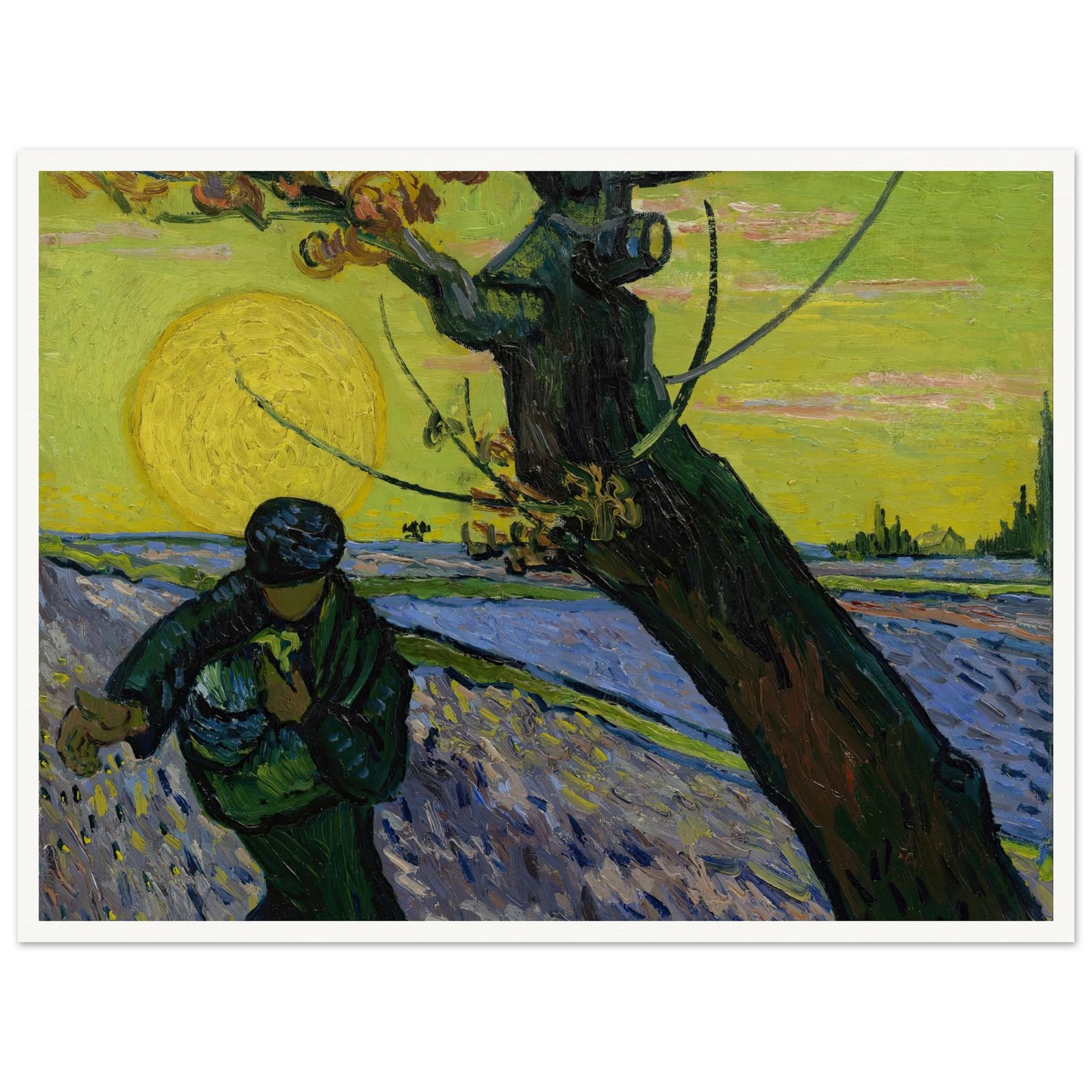The Sower (1888) Art Print | Vincent van Gogh-Quipham Collections