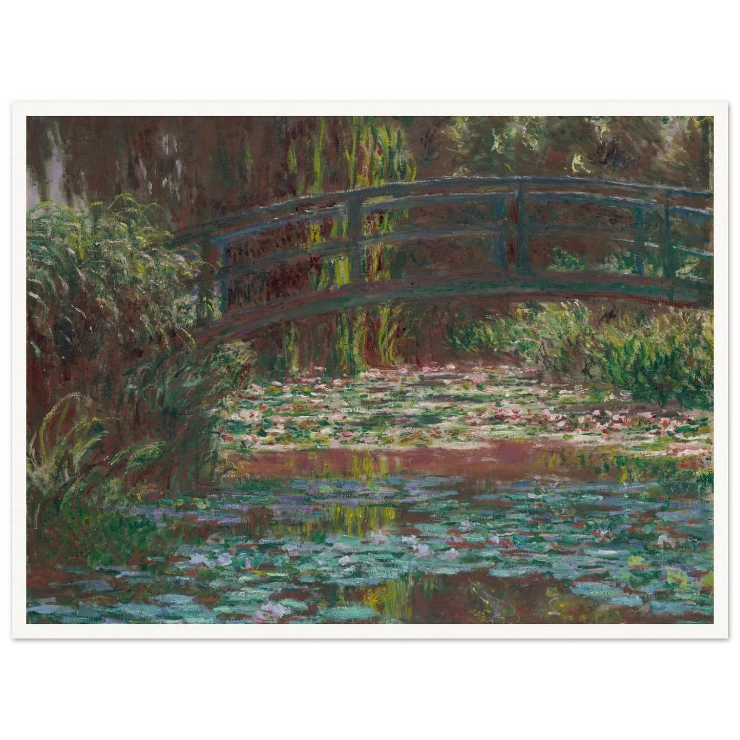 Water Lily Pond (1900) Art Print | Claude Monet-Quipham Collections