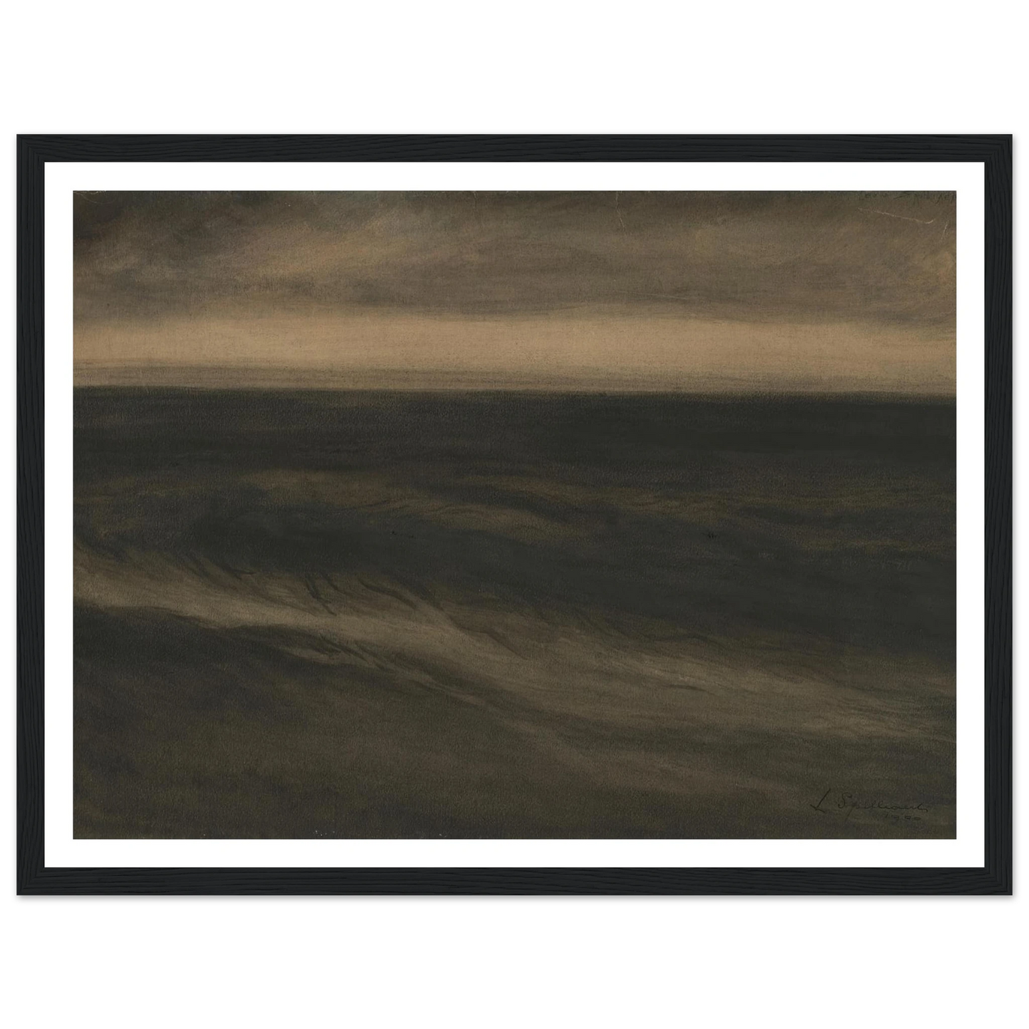 Zwarte marine (1900) Art Print | Leon Spilliaert-Quipham Collections